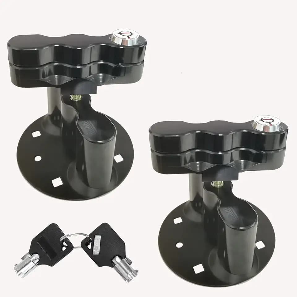 RX-LOX-PM Mount Lock 2 Pack Fits Rotopax Water, Fuel & Gasoline Storage Box