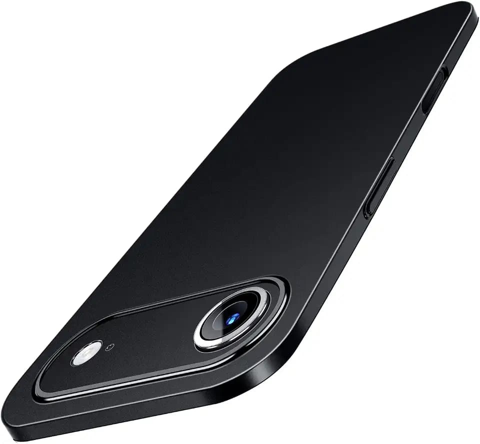 IHAITUN Dataroad for iPhone 17 Air Slim Case,0.2mm Fit [Paper-Thin] Lightweight Case Matte Finish PP Back Cover Protection[Anti-Fingerprints&Yellowing],Compatible with iPhone 17 Air 6.6Inch-Black