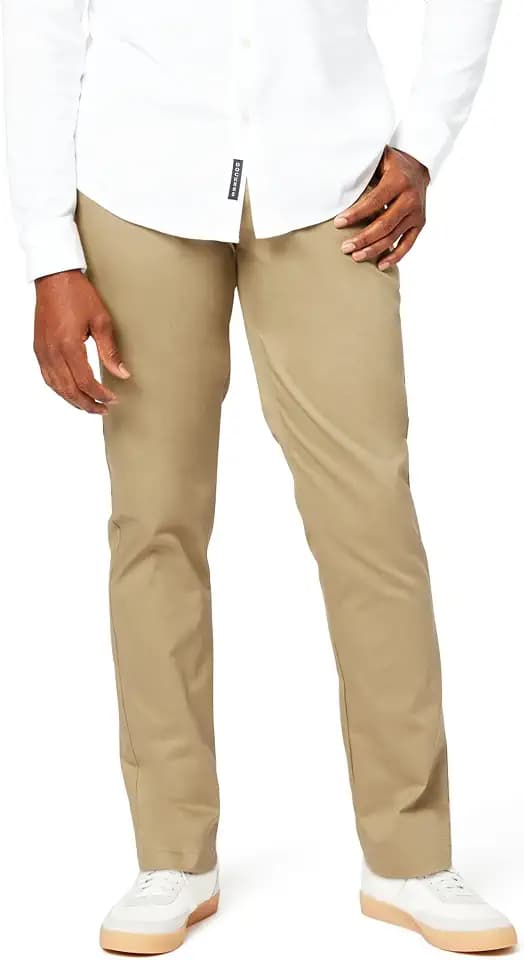 Dockers Mens Athletic Fit Signature Khaki Lux Cotton Stretch Pants