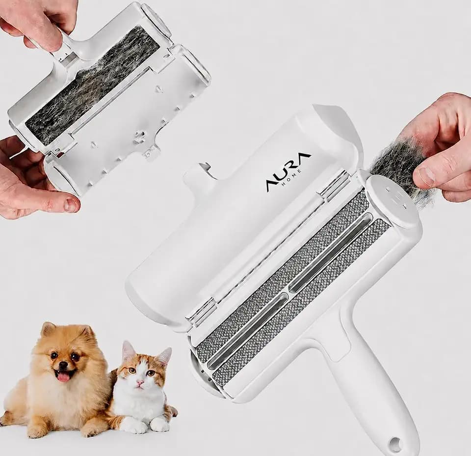 Pet Hair Remover Roller for Dogs and Cats, Self Cleaning