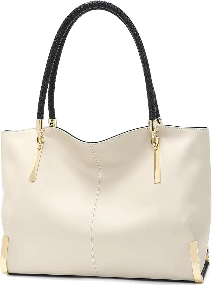 FOXLOVER Large Capacity Tote Handbags for Women, Women's Top-handle Bags Fashion Shoulder Bags Purses Minimalist design