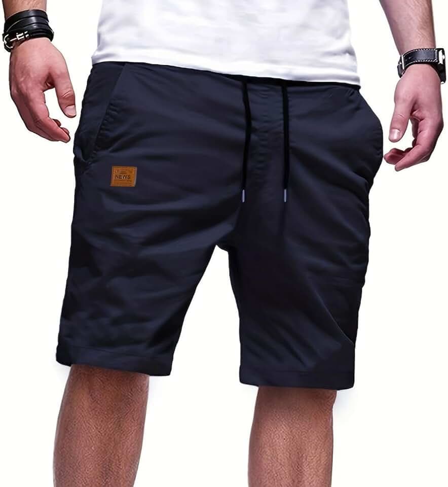 Kurze Hosen Herren Sommer Bermuda Chino mit Taschen