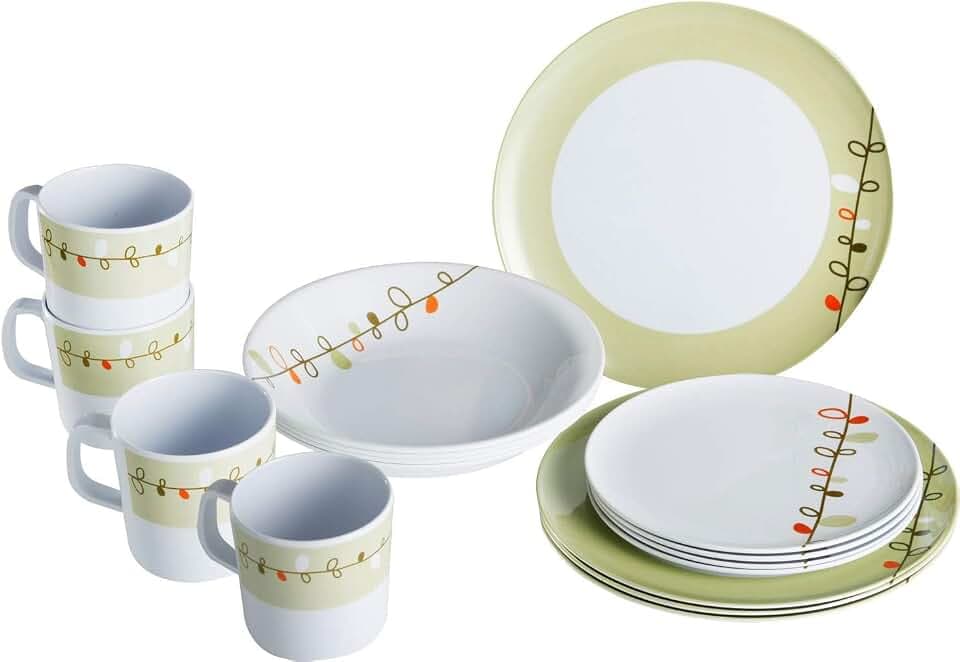 Brunner, Geschirr-Set aus Melamine Desing Esprit