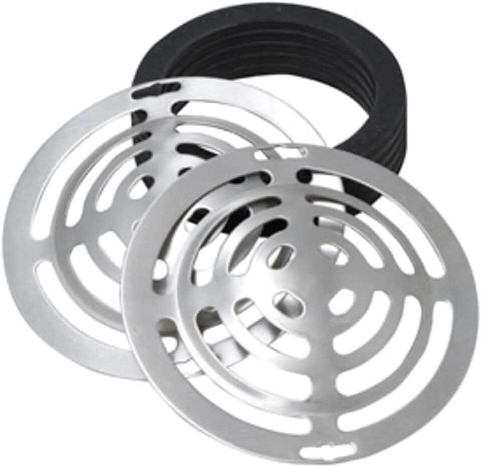 PROFLO PFMSDRN 3" Service Sink Strainer and Gasket - Chrome