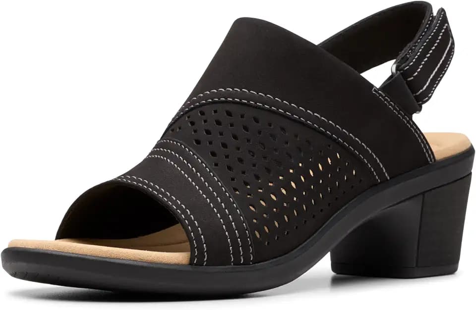 Clarks Women's Emily2 Mist Heeled Sandal