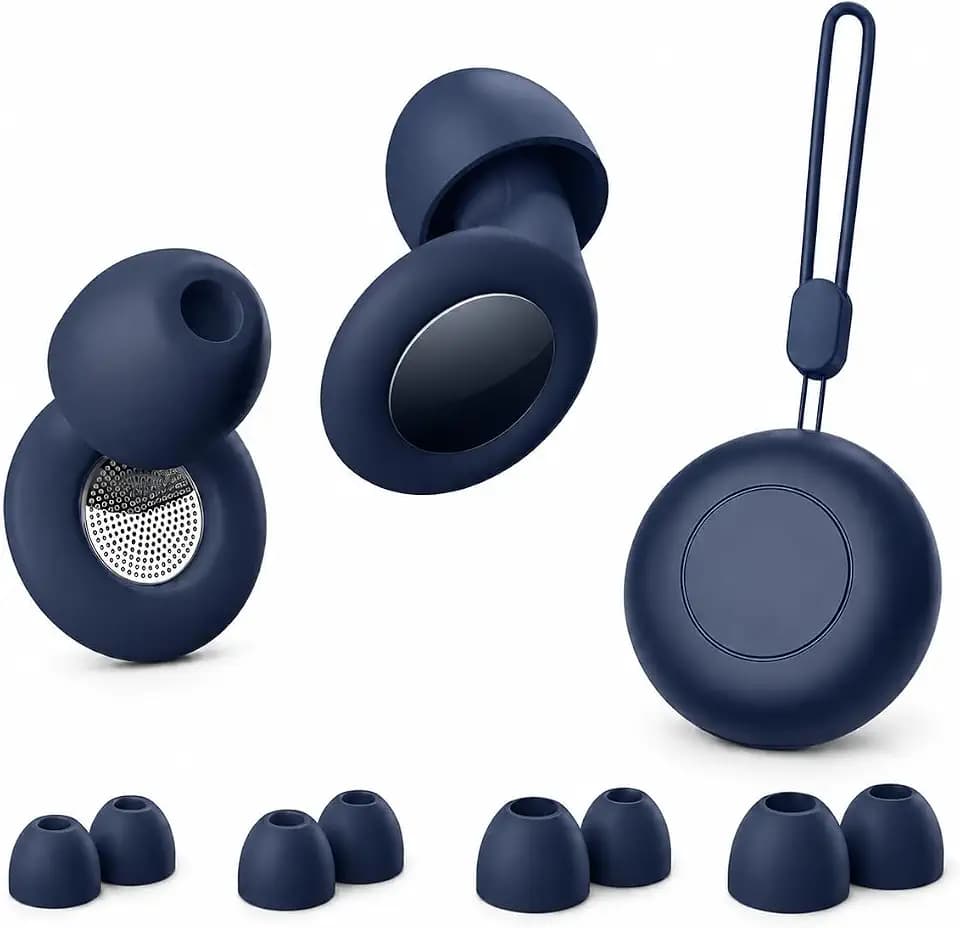 Ohrstöpsel Zum Schlafen, 1 Paar, Effektive Geräuschdämpfung, Ohrstöpsel, Unverzichtbar Für Den Schlaf, Tiefer Schlaf, Dichtendes Design, Zuverlässiger Gehörschutz, Blau