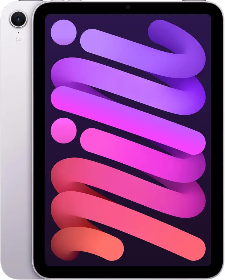 Apple iPad mini (A17 Pro): Apple Intelligence, 8.3-inch Liquid Retina Display, 128GB, Wi-Fi 6E, 12MP Front/12MP Back Camera, Touch ID, All-Day Battery Life — Purple