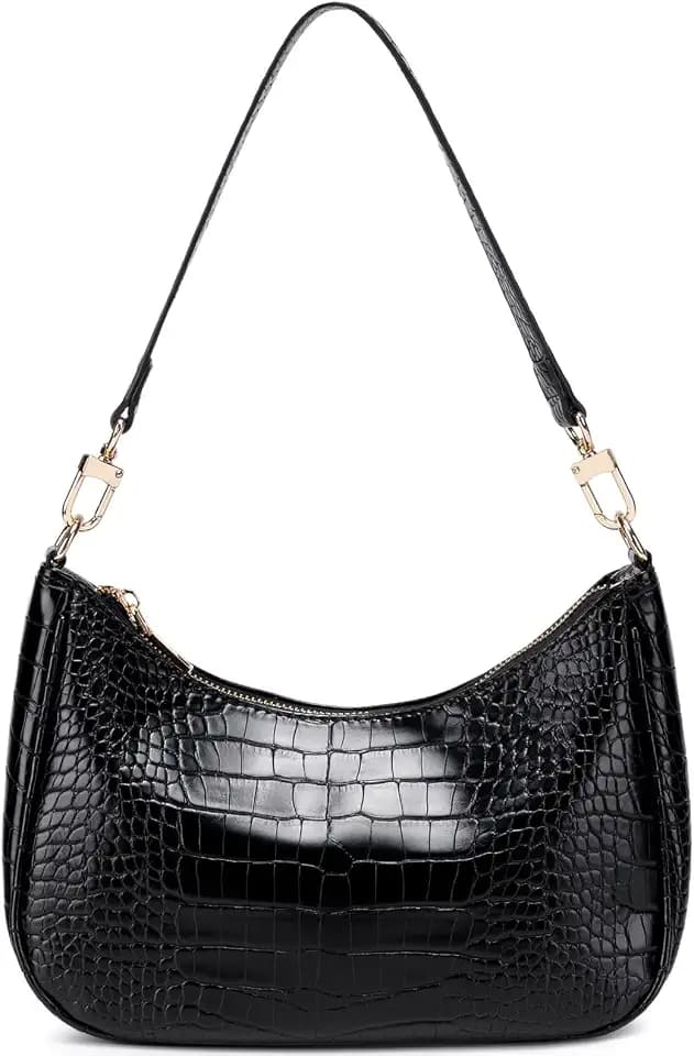 CYHTWSDJ Shoulder Bags for Women, Cute Hobo Tote Handbag Mini Clutch Purse with Zipper Closure