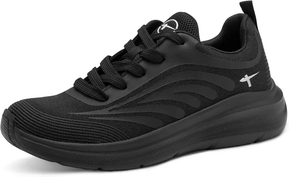 Tamaris Damen Wide FIT Sneaker Textil Feeling Light
