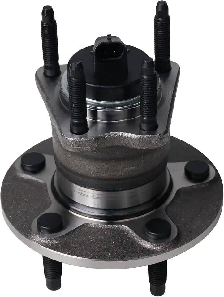 KUSATEC 512285 Rear Wheel Bearing and Hub Assembly Fit For Chevy Cobalt HHR Malibu, Pontiac G6 2005-2010, Saturn Aura 2007 2008 2009, 5 Lug Bolts w/ABS