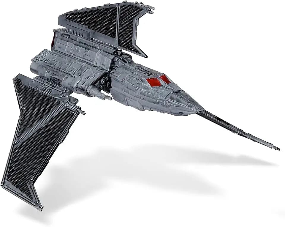 Star Wars Micro Galaxy Squadron Havoc Marauder - 17,8 cm Raumschiff-Klasse Fahrzeug mit 2,5 cm Wrecker und Omega Mikrofiguren-Zubehör