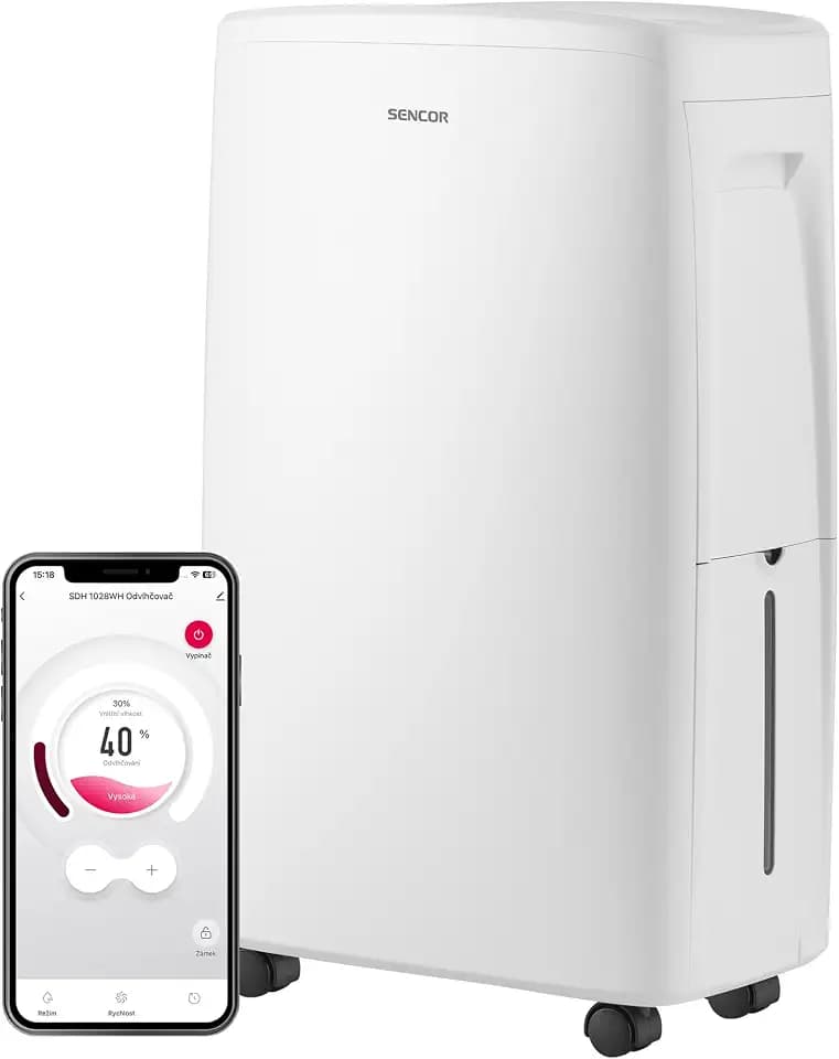Intelligenter Mobile-Luftentfeuchter SDH 1028WH SENCOR