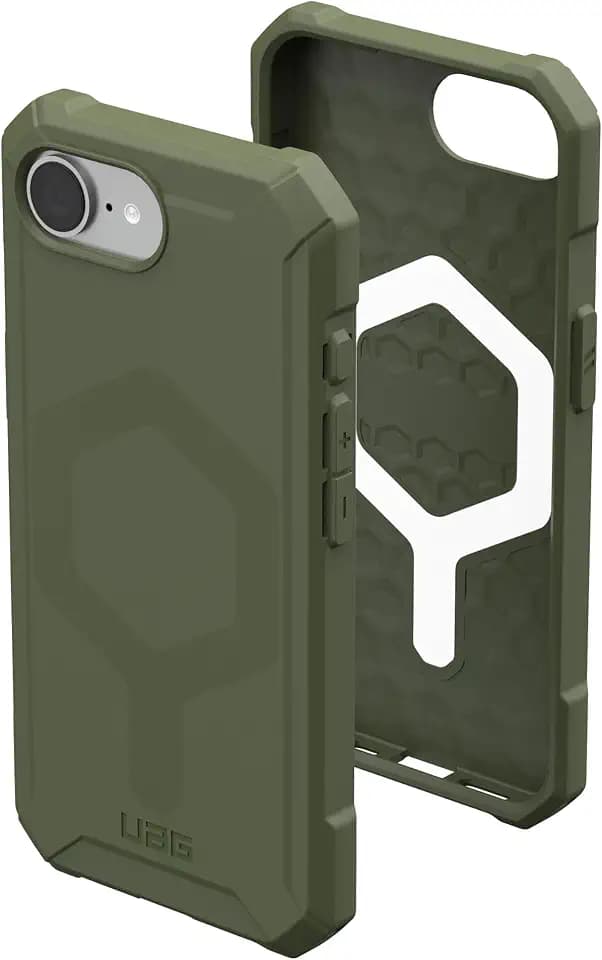 UAG Essential Armor for iPhone 17e / iPhone 16e Case, Olive Drab