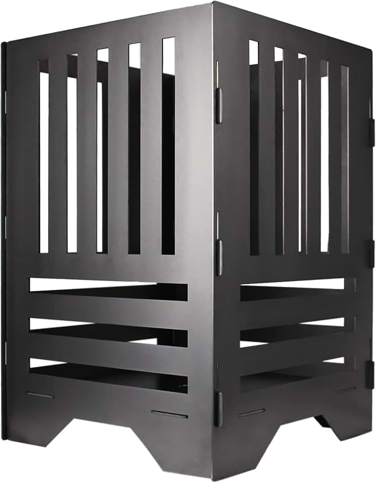 EXTRAVAGANT® Feuertonne Feuerstelle Feuerkorb Feuersäule für den Garten Terrasse Stahl Rostoptik Unikat Edelrost Geschenk Modern