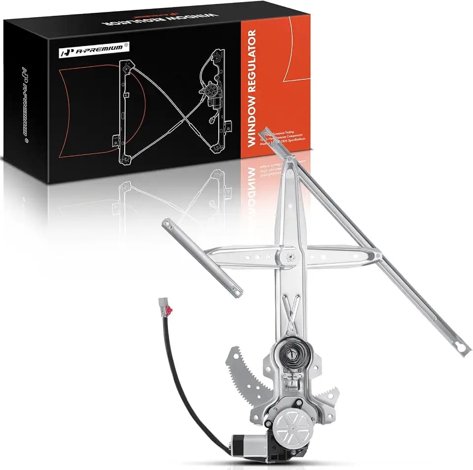 A-Premium Front Passenger Side Power Window Regulator with Motor (2-Pin)