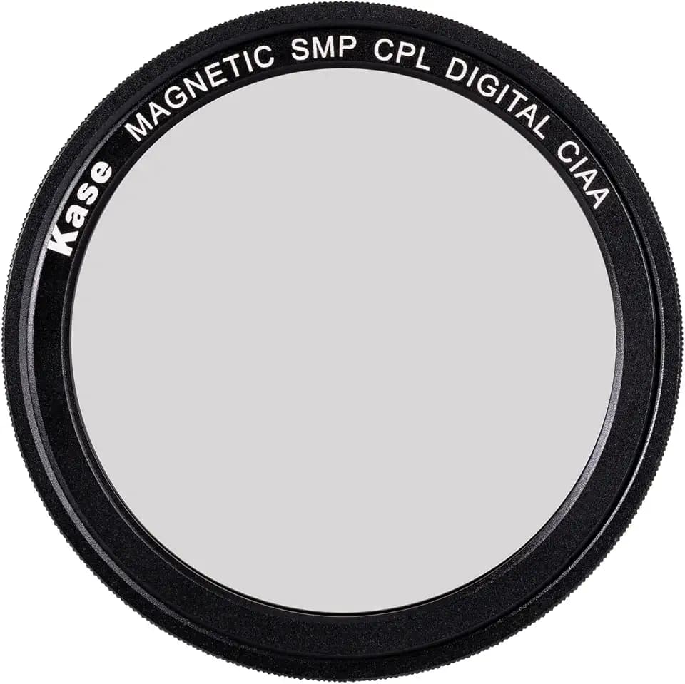Kase Wolverine Magnetic CPL Filter + Magnetic Adapter for Compact Digital Camera Compatible with Sony RX100