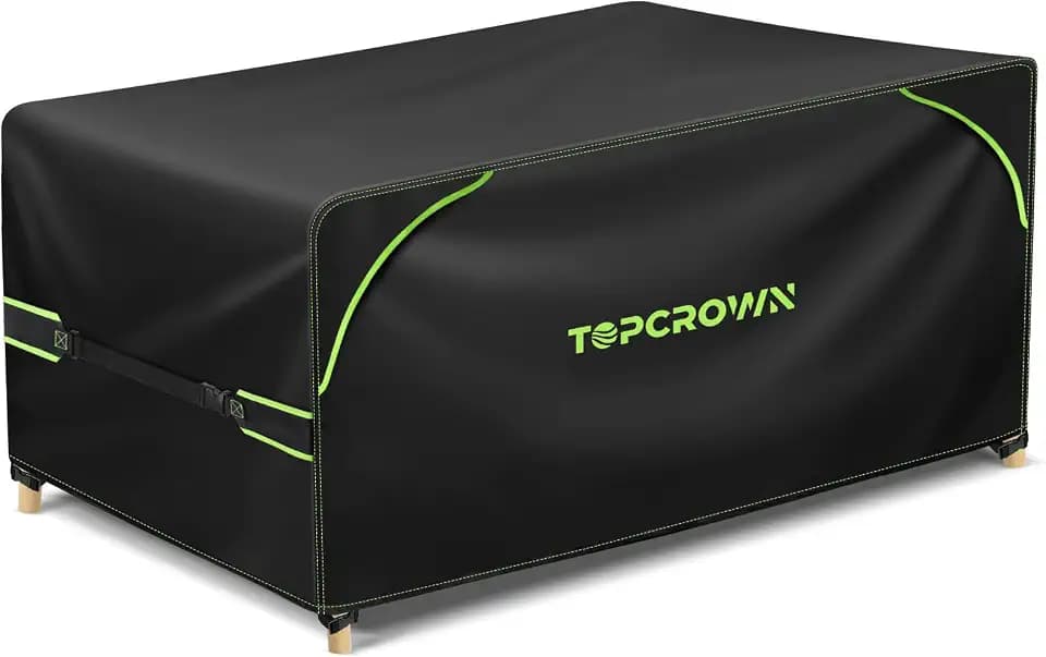 Topcrown Patio Furniture Covers Waterproof for Outdoor 74"L X 47"W X 28"H