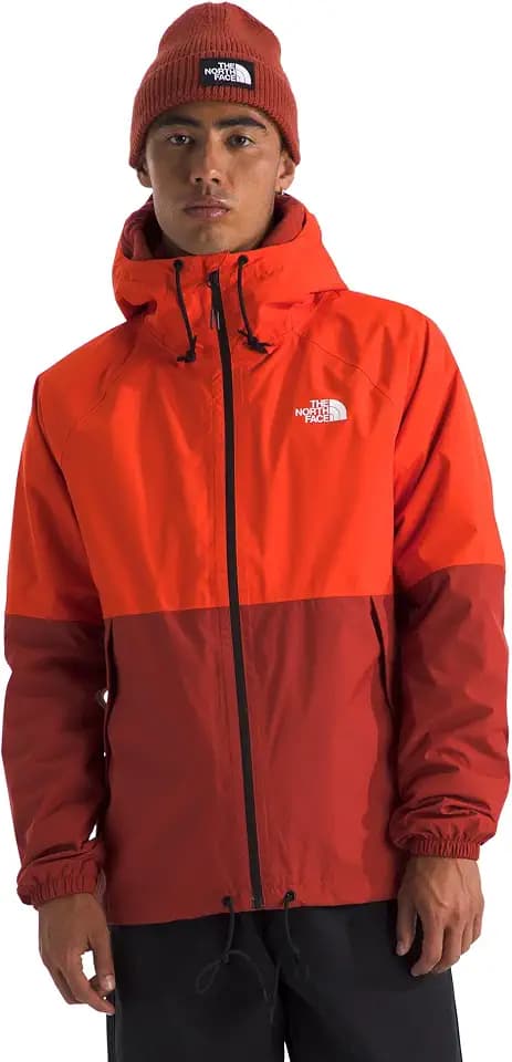 THE NORTH FACE Men's Antora Rain Hoodie | Windproof & Waterproof With Adjustable Hood, Drawcord Hem