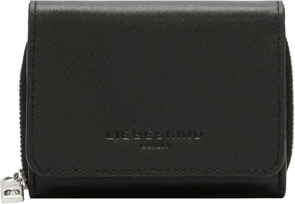 Liebeskind Berlin Geldbörse Damen „Pablita“ Leder I Geldbörse Damen groß I viel Platz, viele Fächer & Münzfach I Leder Portmonaie Damen I Damengeldbörse klein mit RFID-Schutz