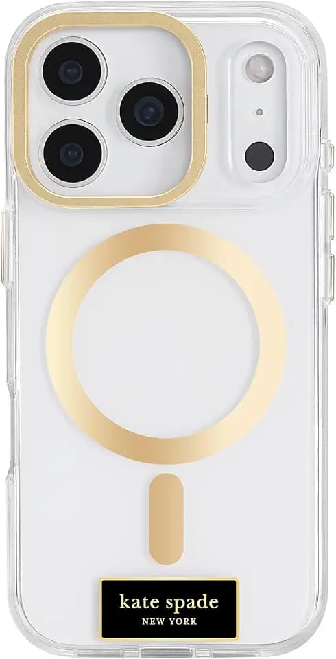 kate spade new york iPhone 17 Pro Case with Camera Stand - Icon Clear