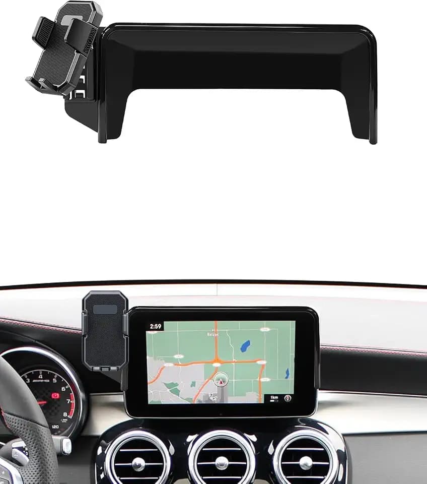 PZK Car Phone Holder for 2016-2019 Mercedes Benz GLC/C-Class 2015-2018