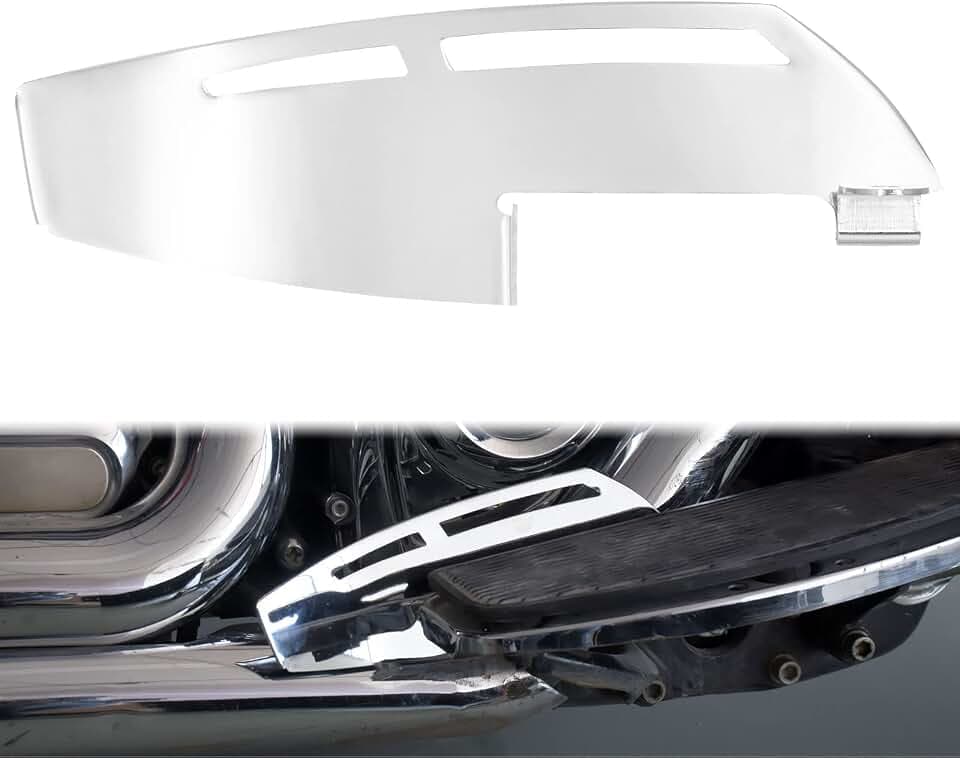 Rider Footboard Heel Guard Fit for Harley Touring and Softail