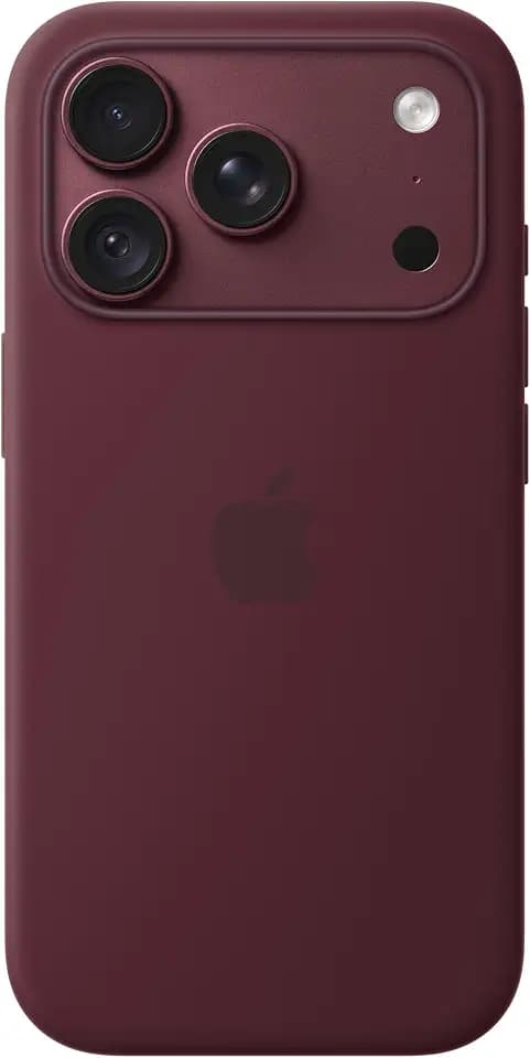 Apple iPhone 18 Pro Silikon Case mit MagSafe - Burgunder ​​​​​​​