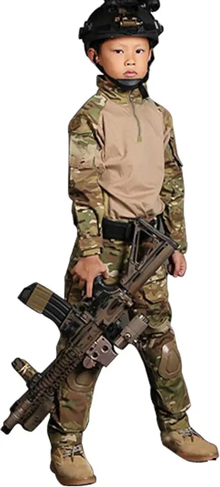 Emersongear G3 Combat Children Uniform Tactical Military bdu Kids Suit MC