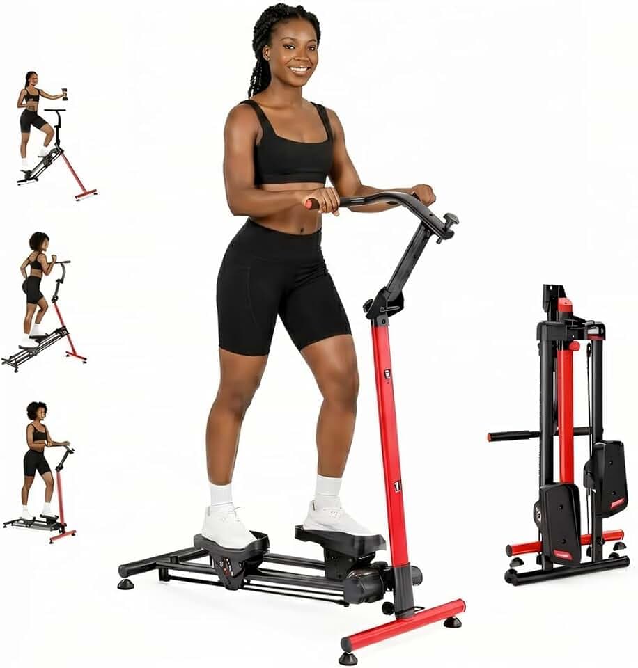 Stair Stepper for Home, 3-Mode Folding Stairmaster with Handlebar