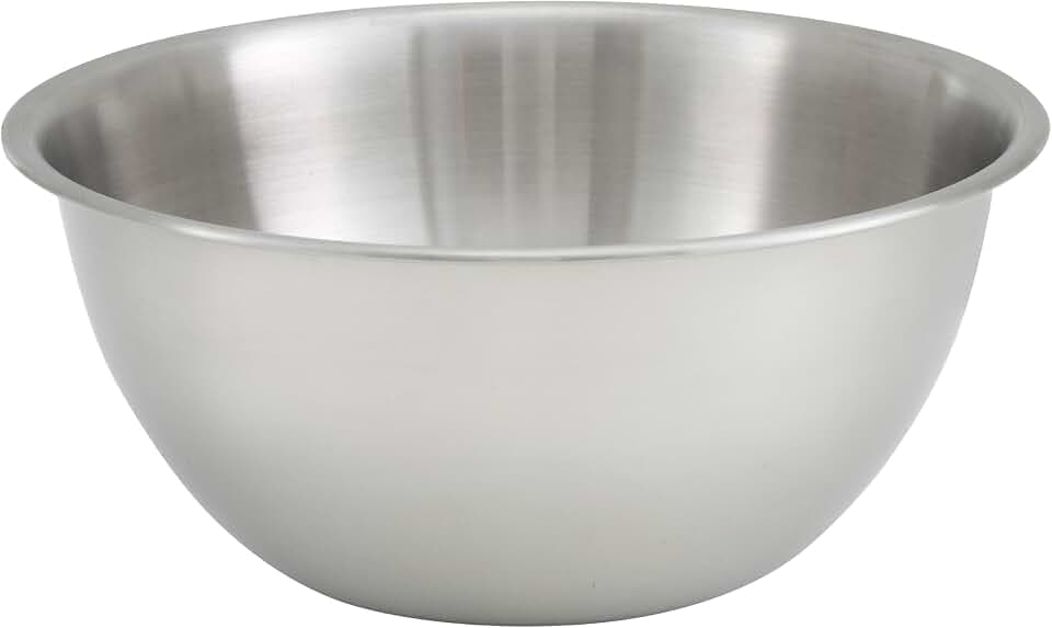 Winco 8 qt Stainless Steel Mixing Bowl