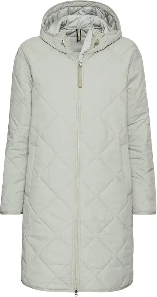camel active Damen Wasserabweisender Parka mit einem Zwei-Wege Reißverschluss