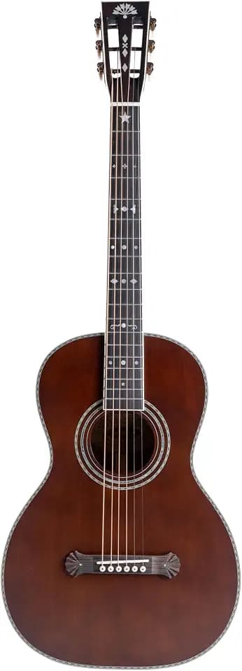 Washburn R310K Victorian Parlor Acoustic Guitar Antique Brown