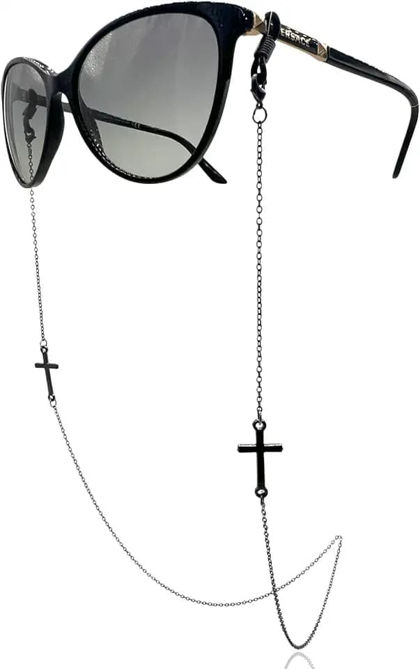 Rom – korrosionsbeständige Brillenkette & Maskenhalter – vergoldet oder versilbert – einzigartig hochwertige Brillenkette & Brillenband für Sonnenbrillen & Lesebrillen