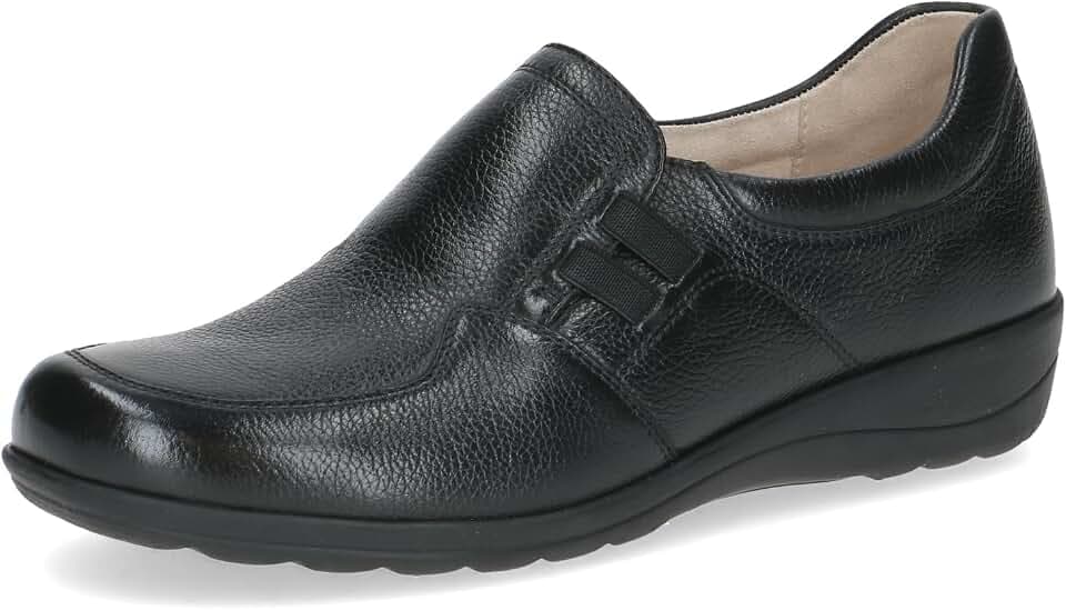 Caprice Comfort Damen Slipper aus Leder Mehrweite H