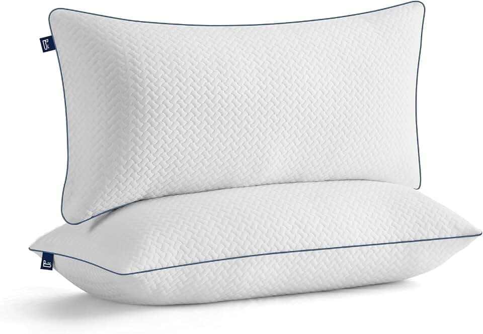 BedStory 40x80 Kopfkissen mit Verstellbarer Füllung | 950g x2 Mikrofaser-Hotelkomfort | Oeko-TEX 100 Zertifiziert | Atmungsaktiv & maschinenwaschbar | Für Sofa+alle Schlafpositionen