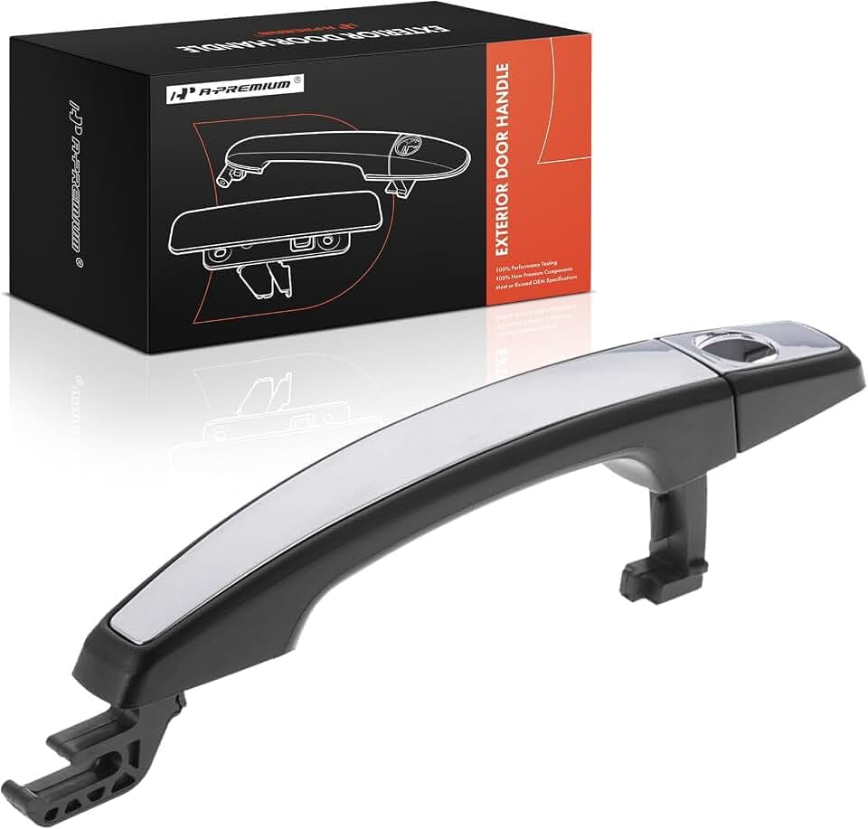 A-Premium Front Driver Side Exterior Door Handle with Keyhole