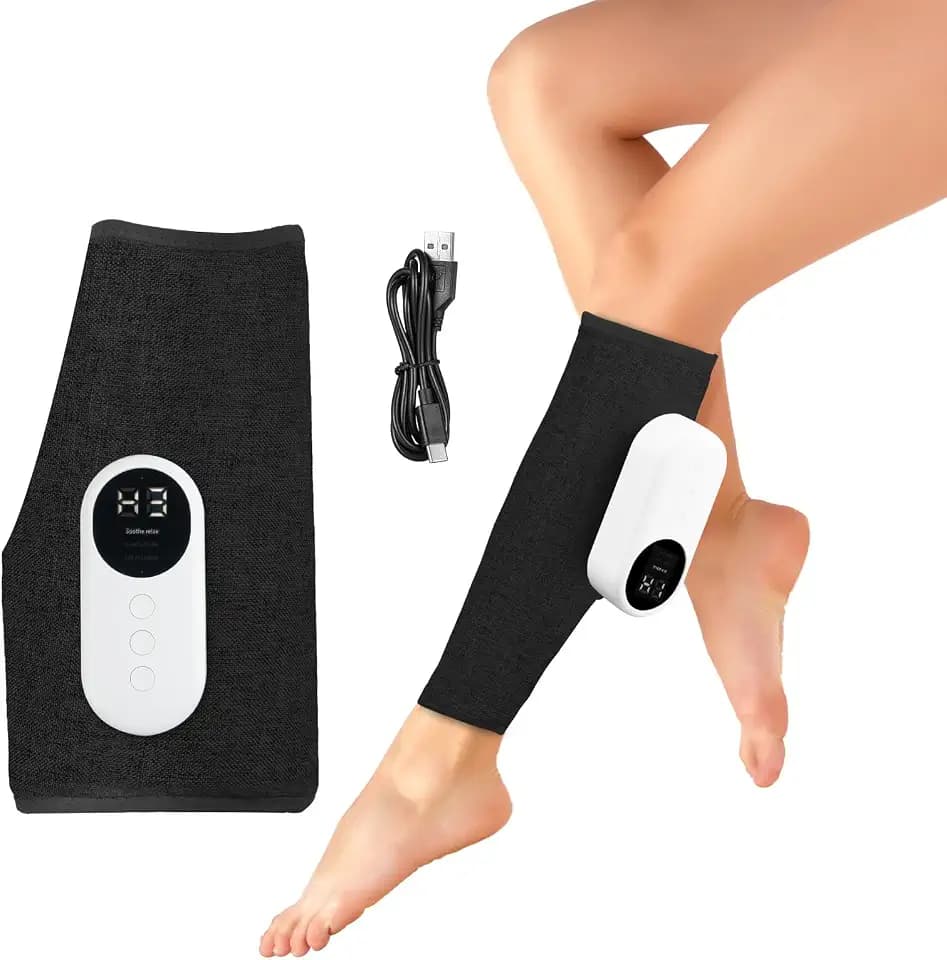 Wadenmassagegerät, Beinmassagegerät, Heißdruckmassagegeräts für müde und angespannte Beine, für Schmerzen und Durchblutung, Massagegeräte mit 3 Intensitäten und 3 Modi