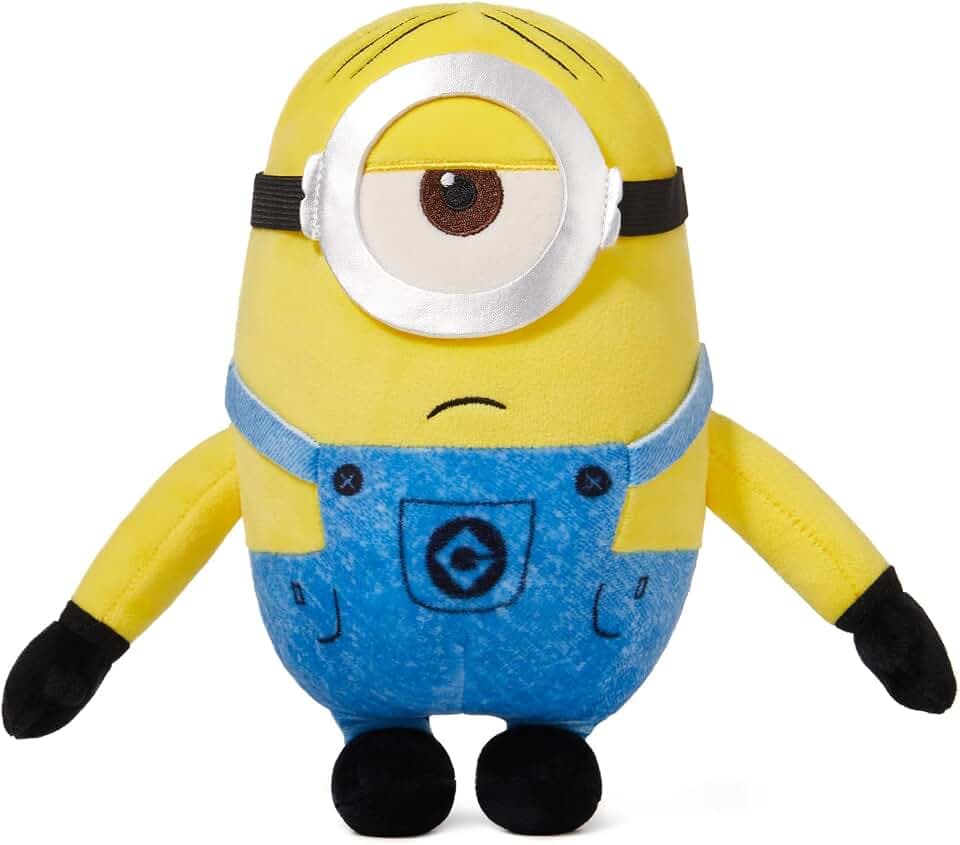 MINISO 9 Inch Stuart Minion Plush, Minions Stuffed Animal Soft Toy