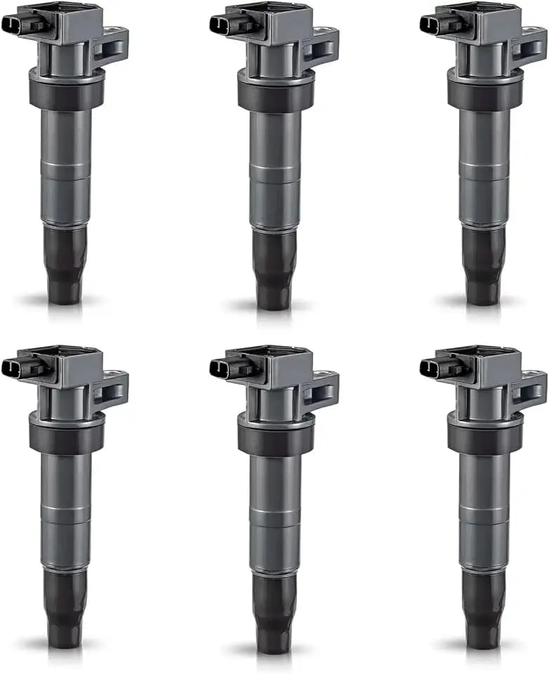 ENA Set of 6 Ignition Coil 3.3L 3.8L V6 Compatible with Hyundai Kia Genesis Azera Santa Fe Sonata Veracruz Sedona Sorento Cadenza Borrego Amanti Replace for 273013C000 UF546 C1544 GN10560