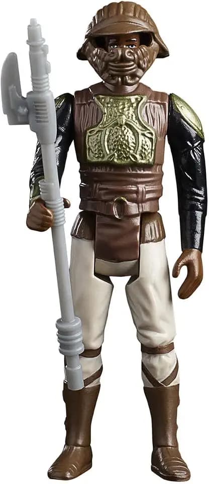 Star Wars Retro-Kollektion Lando Calrissian (Skiff Guard), 9, 5 cm große Action-Sammelfigur zu Wars: Die Rückkehr der Jedi-Ritter