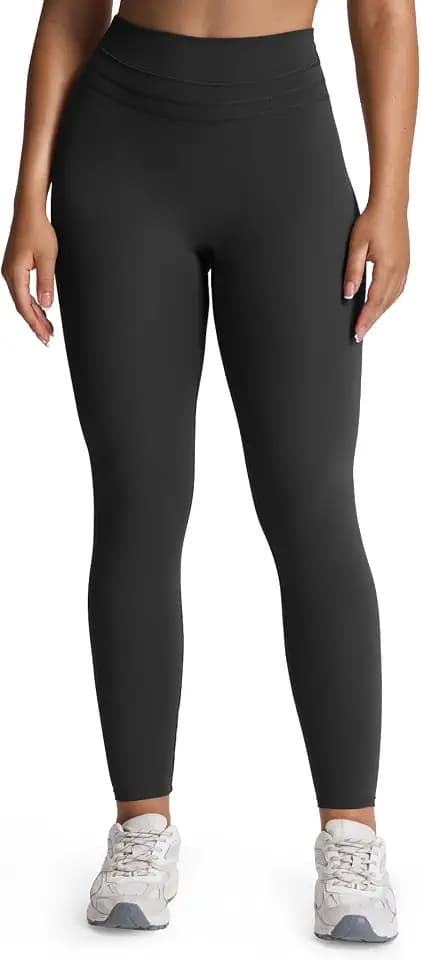 Aoxjox High Waisted Workout Leggings for Women Scrunch Tummy Control Luna Buttery Soft Yoga Pants 26'''