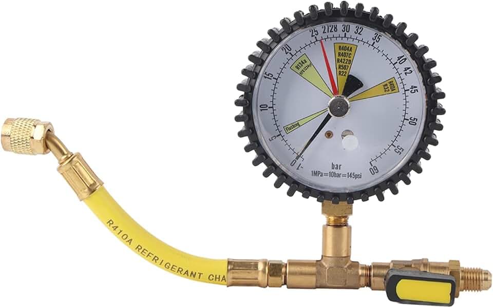 Manometer SAE 1/4, -1 bis 60 bar