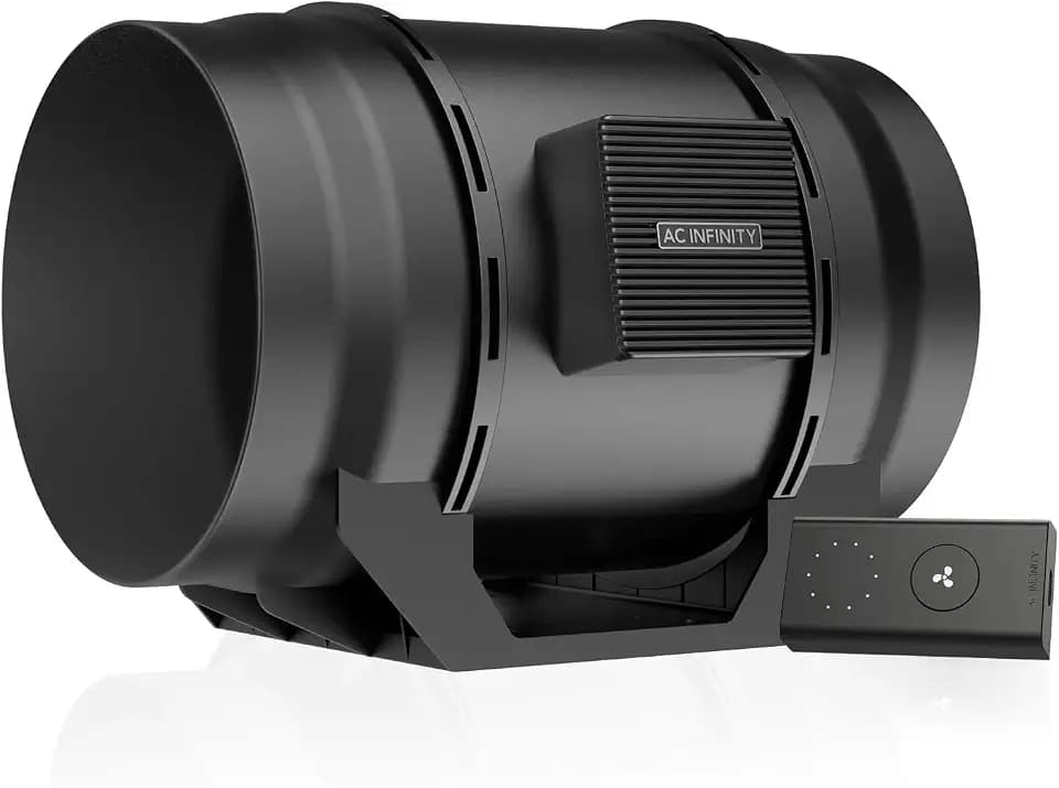 AC Infinity CLOUDLINE LITE A8 – Leises Inline-Lüftersystem 200 Mm