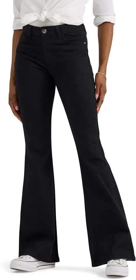 Lee Women's Legendary Mid Rise Flare Jean