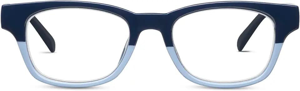 Women's Layover Square Blue Light Blocking Reading Glasses