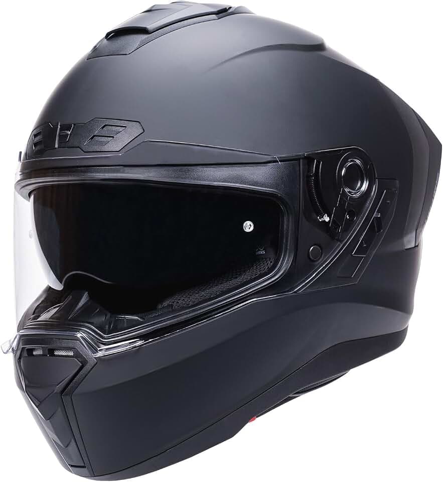 Motorcycle Helmets Dual Visor Full Face Helmet for Adults Youth Men & Women,ECE and DOT Approved Motorbike Street Bike Racing Helmet with Tinted Visor