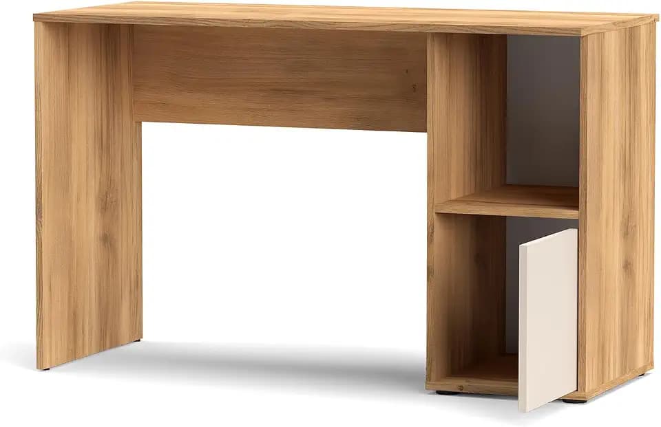Shiito Modell Elba - Arbeitstisch mit 1 Tür | Mauvella-Beig Finish