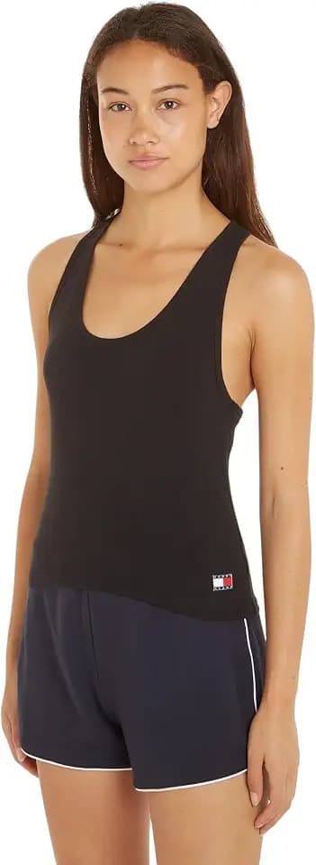 Tommy Jeans Damen 2er Pack Tops 2P Tank (Ext Sizes) mit Stretch