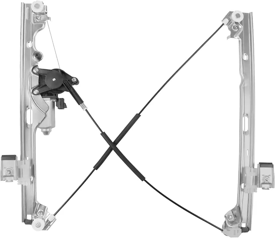 Obaee Window Regulator with Motor Front Left Driver Side, Replace 741-442