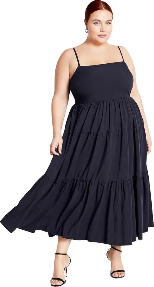 City Chic Women's Plus Size Dress - Mystic